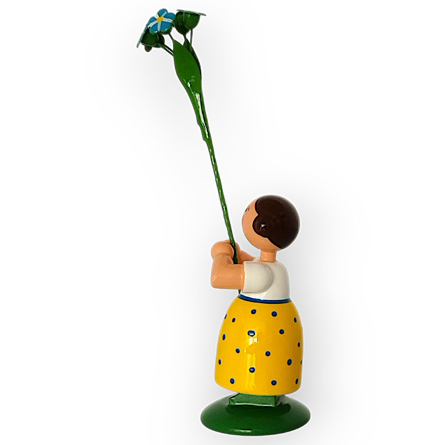 Blumenkind Mädchen mit Vergissmeinnicht – Bild 2
