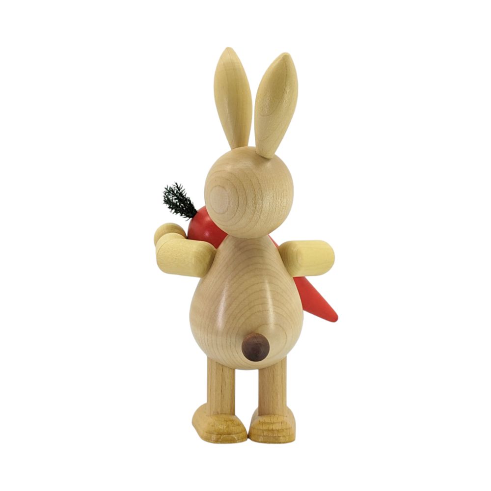 Osterhase mit Möhre, mittel – Bild 6