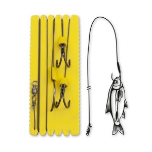 Black Cat Big Bait Ghost Rig Treble Hook