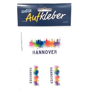 Hannover Aufkleber Skyline 3er Set