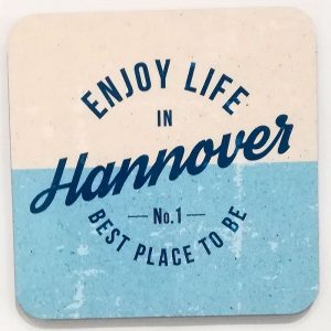 Hannover Untersetzer Enjoy Life