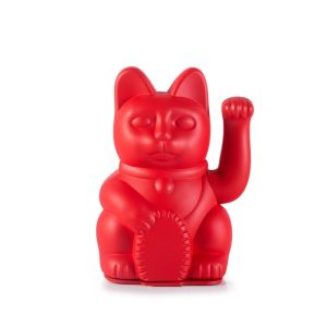 Iconic Cat Winkekatze rot