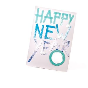 Karte Luftikuss Happy New Year