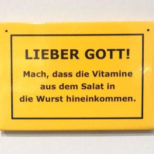 Magnet Lieber Gott
