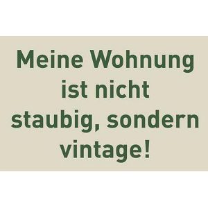 Magnet Staubige Wohnung