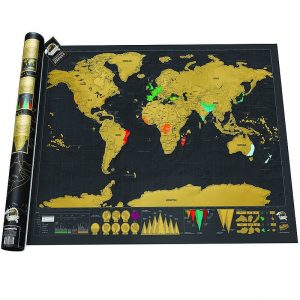 Scratch Map de Luxe