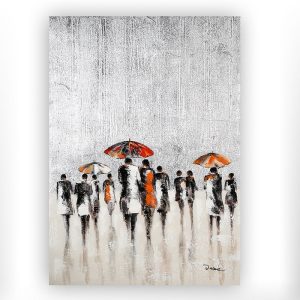 Wandbild Ölbild Acryl Rainy Day