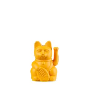 Winkekatze klein gelb