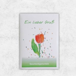 Gutschein – Ein lieber Gruß