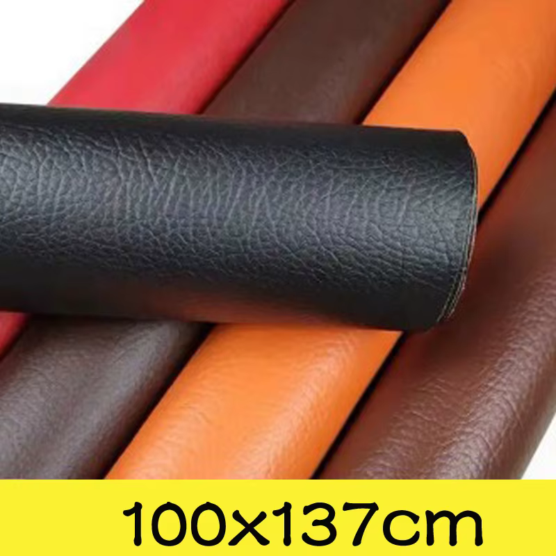 50/100 x 137 cm Selbstklebender PU-Leder-Stoff-Patch – aufklebbare Sofa-Reparatur-Patches
