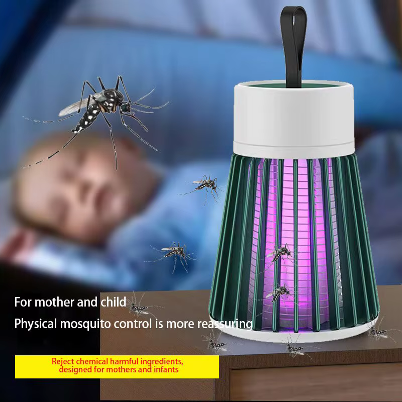 UV-Licht Elektroschock Mückenkiller Lampe – Effektive Anti-Mücken Falle für Outdoor-Camping und Gartenbereiche