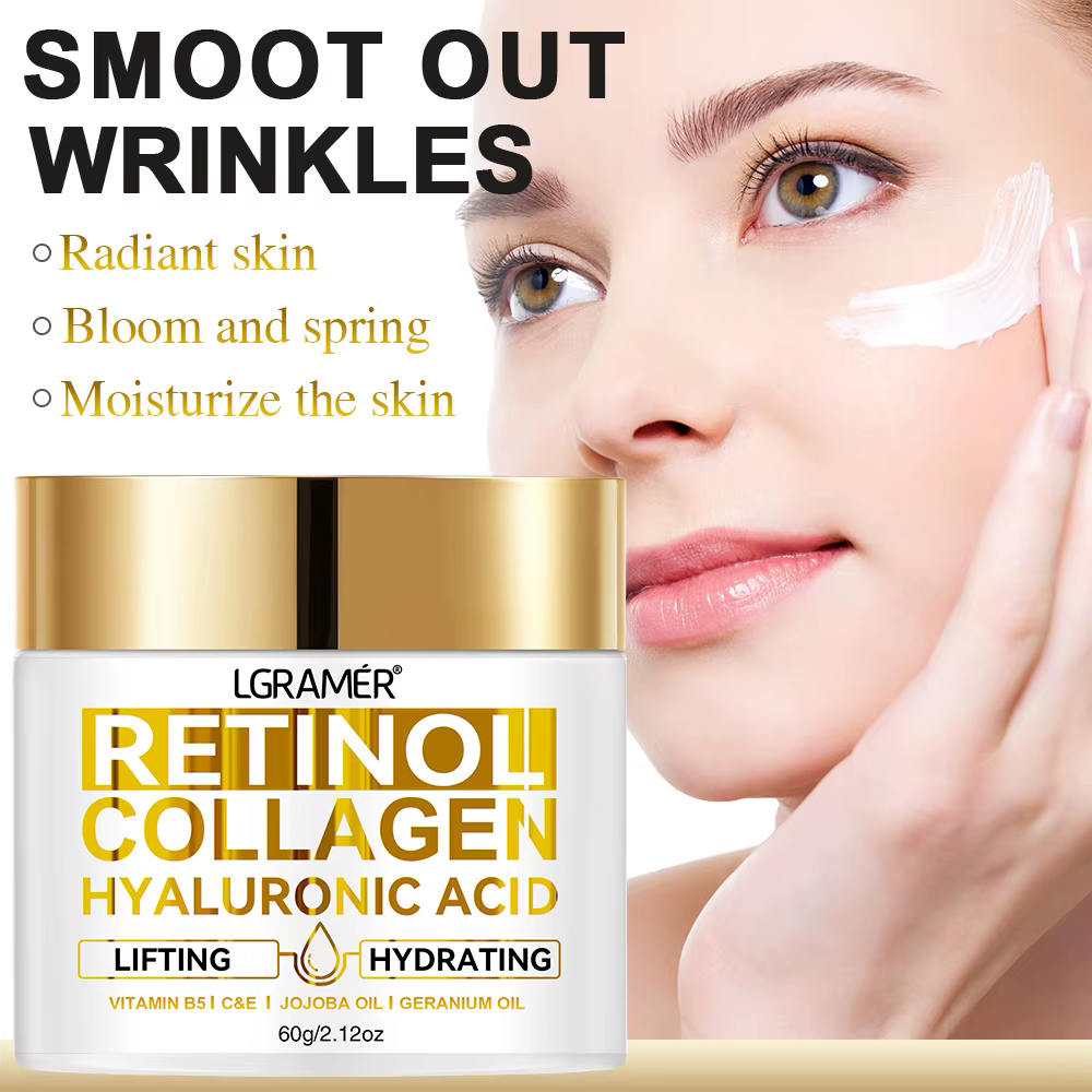 Retinol Anti-Aging Gesichtscreme: Feuchtigkeitsspendend & Faltenreduzierend für Jugendliche Haut