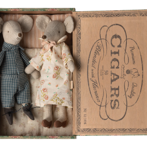 Oma und Opa Mäuse in Box von Maileg
