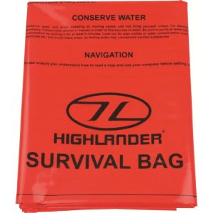 Survival Emergency Bag Notfall Schlafsack orange 180 x 90