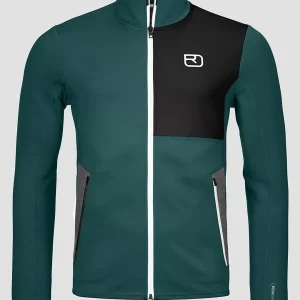 Ortovox Fleecejacke dark pacific