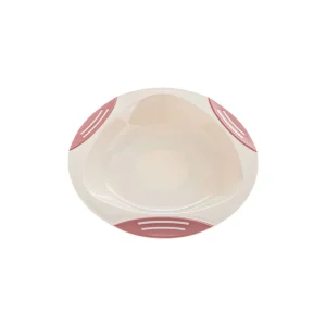 AKUKU Teller mit Saugnapf – Creme Pink