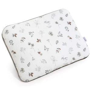 Simply Nature Musselin & Latte Velvet Baby-Flachkissen 30x40cm