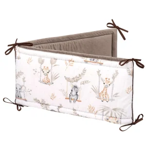 Happy Jungle & Latte Velvet Bettumrandung