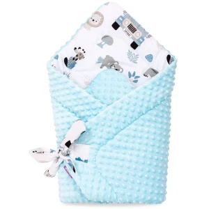 Blue Safari & Blue Minky Babyhörnchen