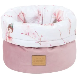 Little Fairy & Smokey Pnk Soft Velvet Beutel/Korb zur Aufbewahrung von Windeln, Pflegeprodukten und Babyzubehör