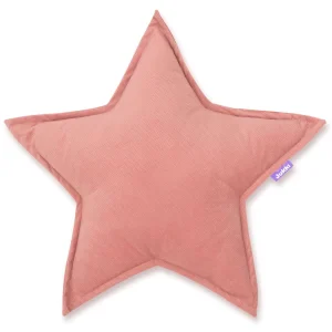 Indian Pink Velvet Sternkissen