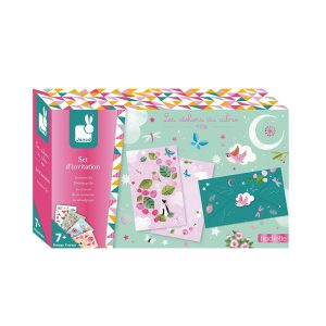 Kreativ-Set Einladungskarten Zum Bekleben 10 Stück von Janod