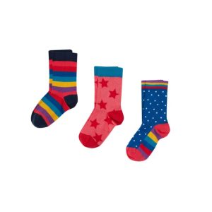 Bio Socks 3er-Pack Rock My von Frugi