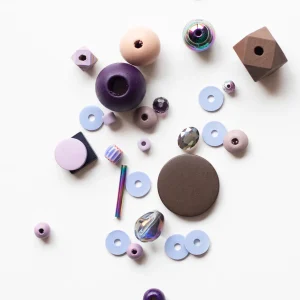 Perlen Set "Blaubeerkuchen"